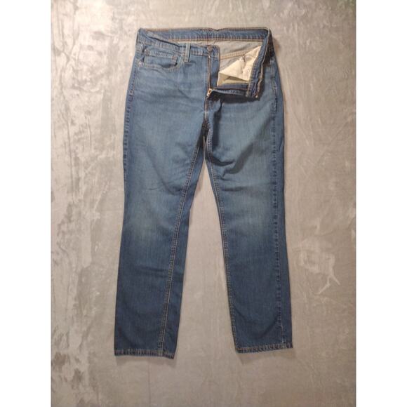 Levis 541 Blue Mens Jeans 34x32 Premium Waterless Straight Pants EUC - Picture 2 of 12